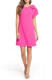 Eliza J Ruffle Sleeve Shift Dress  Regular  amp  Petite    Nordstrom at Nordstrom